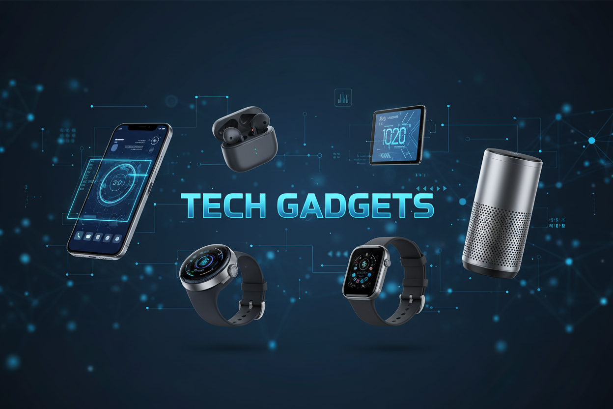 Tech Gadgets Desktop Banner